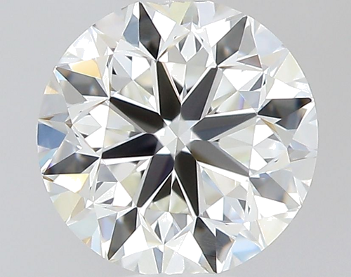 0.5 carat I-VVS2 Very Good cut Natūralus Round Deimantas (1)