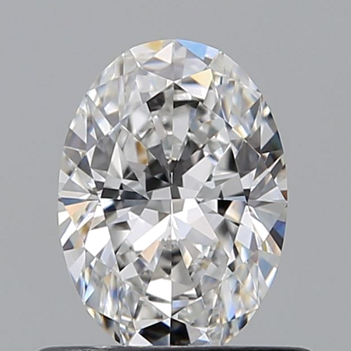 0.62 carat E-VVS2 Natūralus Oval Deimantas (1)