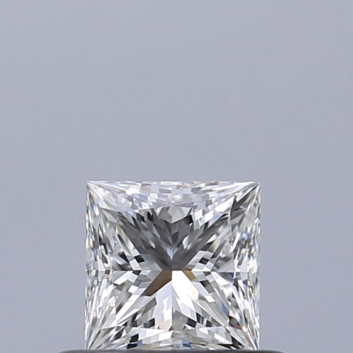 0.4 carat F-VVS1 Natūralus Princess Deimantas (1)