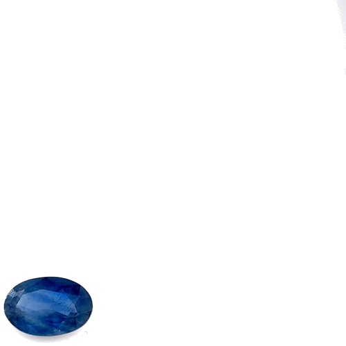 0.51 carat BLUE Oval Safyras (1)