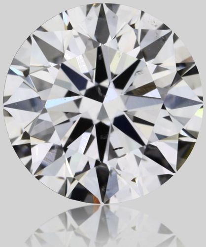 0.75 carat F-SI1 Excellent cut Natūralus Round Deimantas (1)