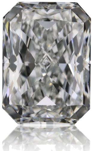 0.73 carat G-VVS2 Natūralus Radiant Deimantas (1)