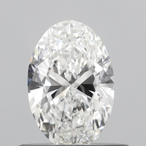 0.5 carat F-SI2 Natūralus Oval Deimantas (1)