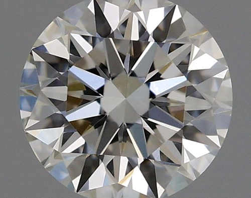 0.52 carat G-VVS2 Excellent cut Natūralus Round Deimantas (1)