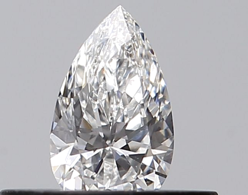 0.25 carat E-VS2 Natūralus Pear Deimantas (1)