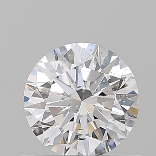 0.6 carat D-SI2 Excellent cut Natūralus Round Deimantas (1)