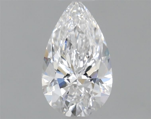 0.31 carat E-VS1 Natūralus Pear Deimantas (1)
