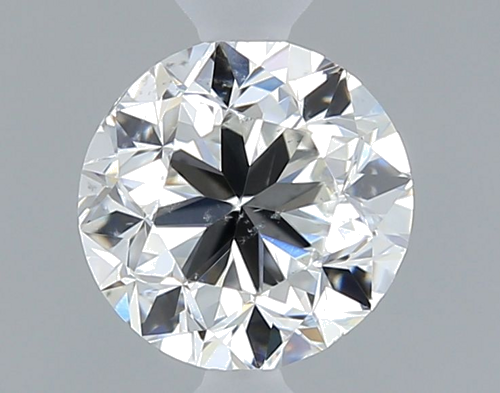 0.5 carat G-SI1 GD cut Natūralus Round Deimantas (1)