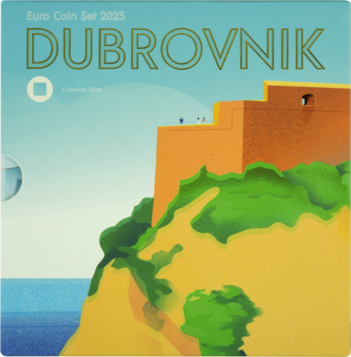 Хорватия Набор монет евро BU (8)