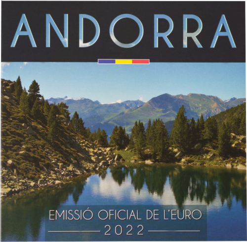 2022 Andorra BU euro coin set (2)