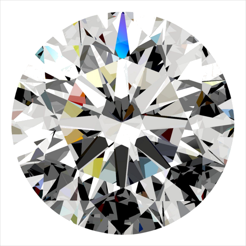 0.3 carat G-VVS2 Very Good cut Natūralus Round Deimantas (1)
