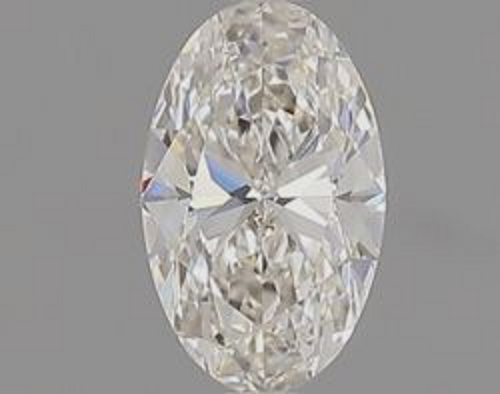 0.5 carat I-VS2 Natūralus Oval Deimantas (1)