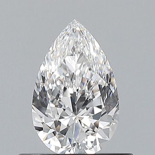 0.5 carat E-VVS1 Natūralus Pear Deimantas (1)