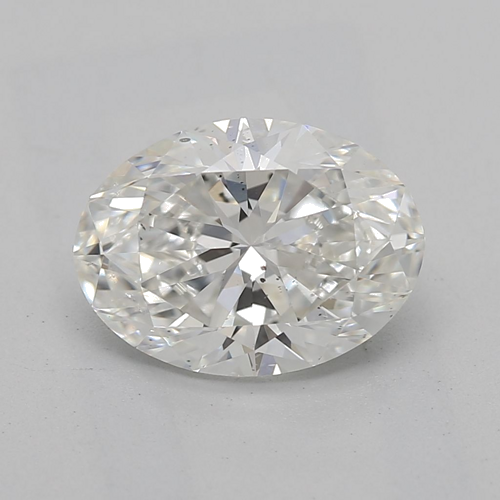 1.21 carat H-SI1 Natūralus Oval Deimantas (1)
