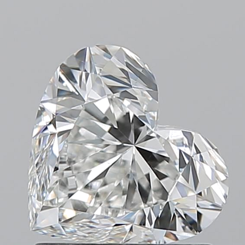 1.2 carat G-VS2 Natūralus Heart Deimantas (1)