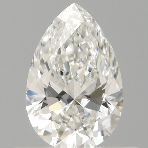 0.52 carat G-VS2 Natūralus Pear Deimantas (1)