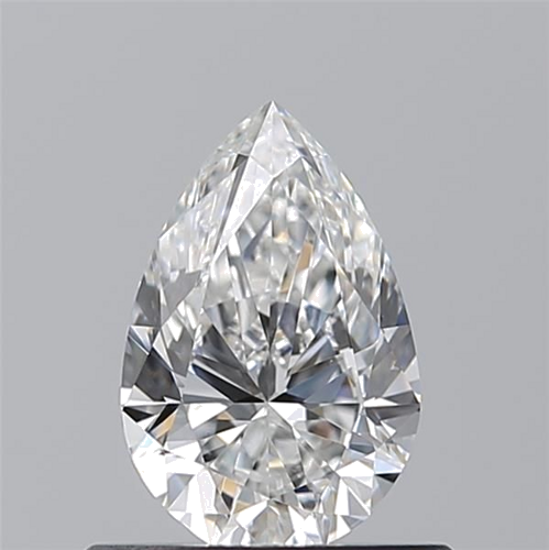 0.58 carat F-VS2 Natūralus Pear Deimantas (1)