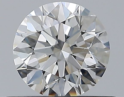 0.5 carat F-VS2 Excellent cut Natūralus Round Deimantas (1)