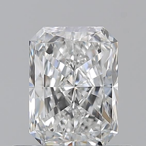 0.7 carat F-VVS2 Natūralus Radiant Deimantas (1)