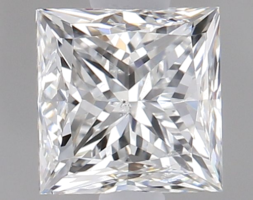 1.0 carat H-SI2 Natūralus Princess Deimantas (1)