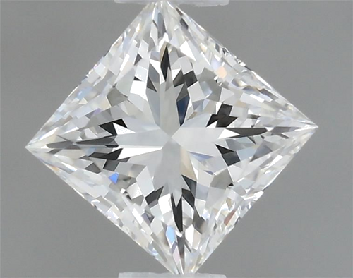 0.37 carat H-VVS1 Natūralus Princess Deimantas (1)