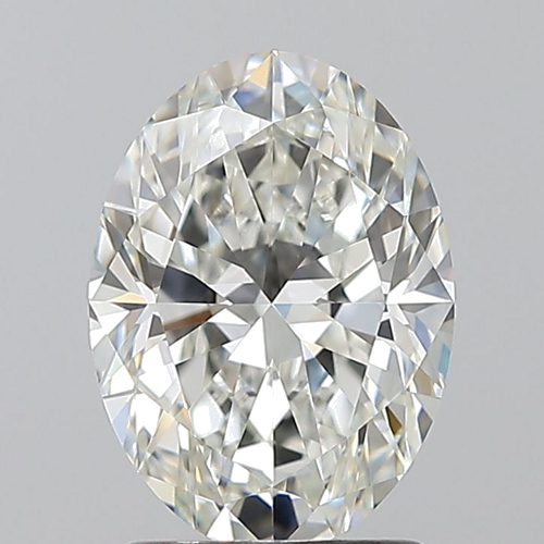 1.71 carat H-VVS1 Natūralus Oval Deimantas (1)