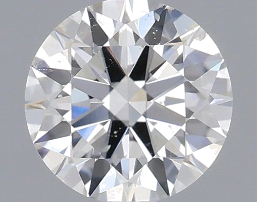 0.45 carat F-SI2 Excellent cut Natūralus Round Deimantas (1)