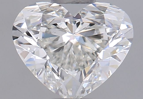 0.6 carat H-VS2 Natūralus Heart Deimantas (1)
