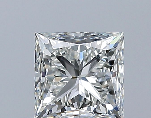 0.6 carat I-VS1 Natūralus Princess Deimantas (1)