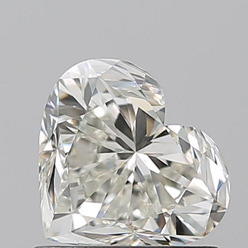 1.02 carat K-VVS1 Natūralus Heart Deimantas (1)