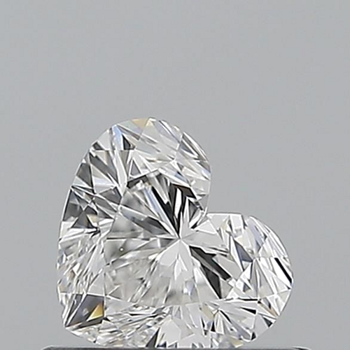 0.51 carat E-VS2 Natūralus Heart Deimantas (1)