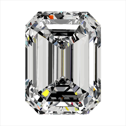 0.3 carat H-SI1 Natūralus Emerald Deimantas (1)