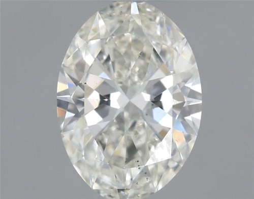 0.51 carat J-SI1 Natūralus Oval Deimantas (1)