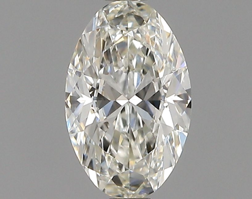 0.51 carat I-VVS2 Natūralus Oval Deimantas (1)