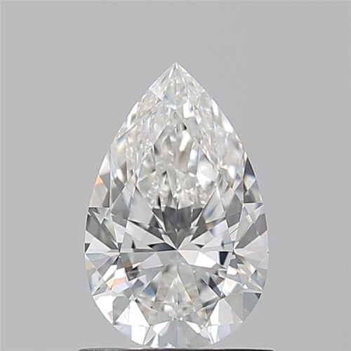 1.01 carat G-VS2 Natūralus Pear Deimantas (1)