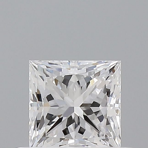 0.4 carat D-VVS2 Natūralus Princess Deimantas (1)