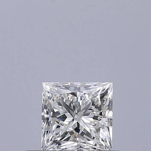 0.43 carat F-IF Natūralus Princess Deimantas (1)