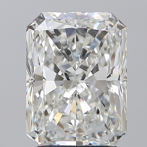 3.01 carat G-VS2 Natūralus Radiant Deimantas (1)