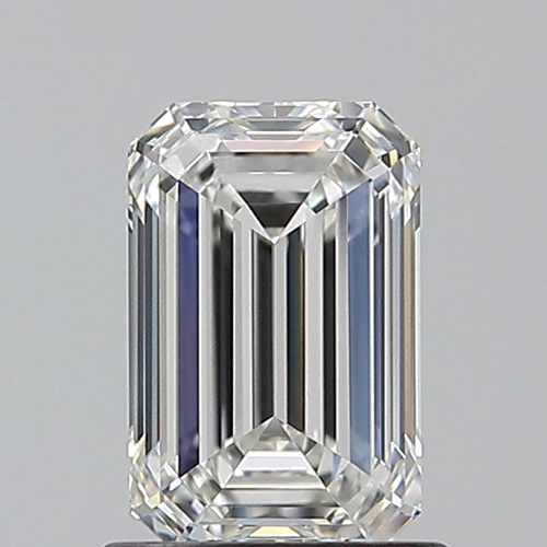 1.0 carat H-VVS1 Natūralus Emerald Deimantas (1)