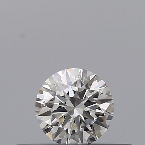 0.22 carat F-VVS1 Excellent cut Natūralus Round Deimantas (1)