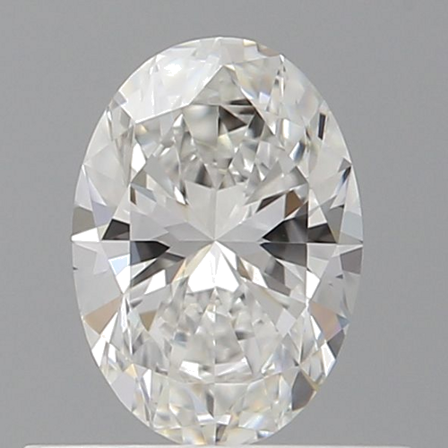 0.51 carat F-VVS1 Natūralus Oval Deimantas (1)