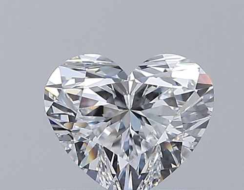 0.5 carat D-VS2 Natūralus Heart Deimantas (1)