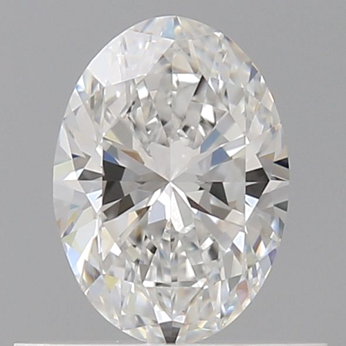 0.5 carat E-VVS1 Natūralus Oval Deimantas (1)