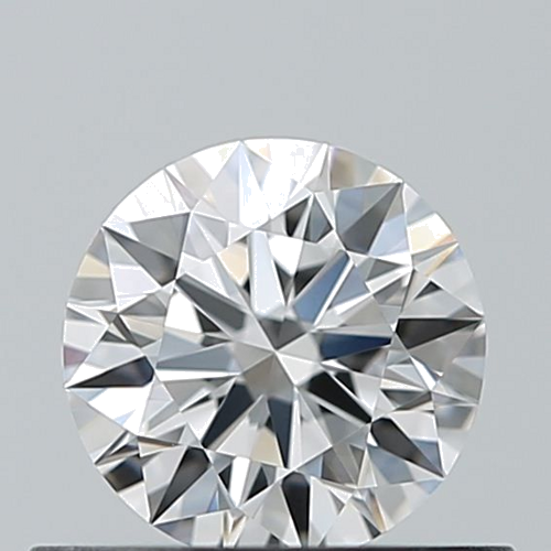 0.5 carat D-VVS1 Excellent cut Natūralus Round Deimantas (1)