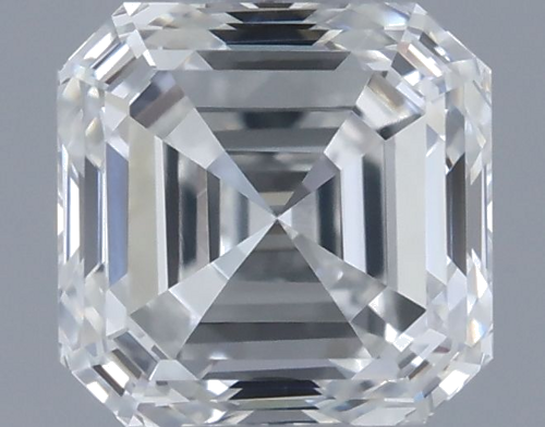 0.52 carat G-VS1 Natūralus Asscher Deimantas (1)