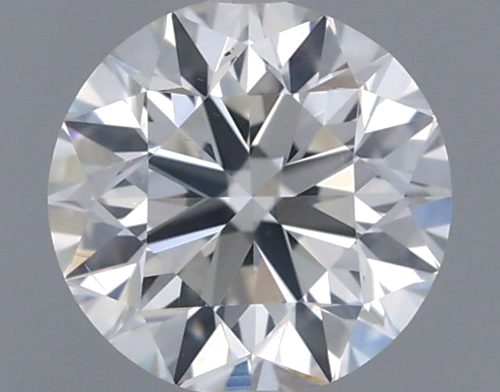 0.45 carat I-VS2 Very Good cut Natūralus Round Deimantas (1)