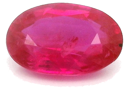 0.58 carat RED Oval Rubinas (1)
