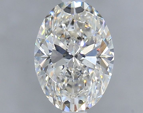 0.9 carat G-SI1 Natūralus Oval Deimantas (1)