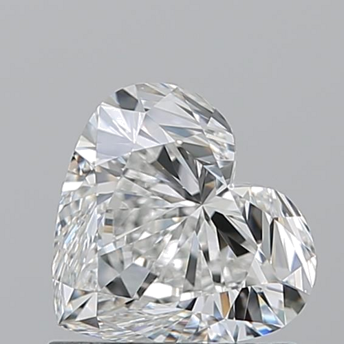 1.01 carat G-VS1 Natūralus Heart Deimantas (1)