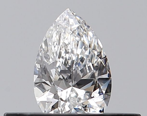 0.24 carat E-VVS2 Natūralus Pear Deimantas (1)